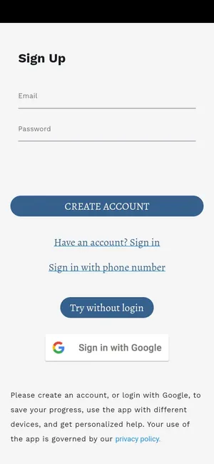 App screenshot 1